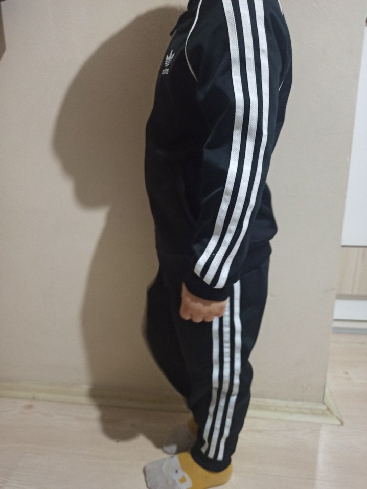 Adidas Siyah Erkek Spor Logolu Badge - Görsel 3