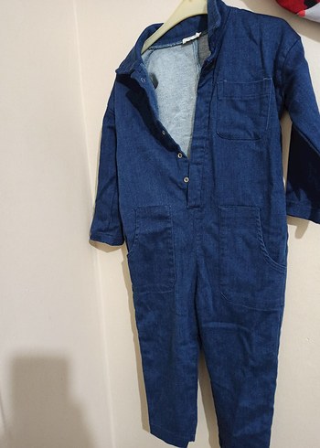 Erkek Lacivert Kot Tulum - Görsel 3