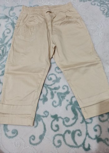 Bej Kapüşonlu Pamuklu Bebek Takımı - Görsel 2