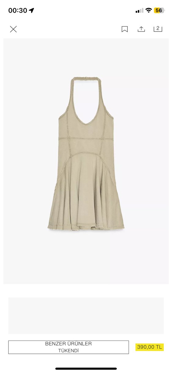 Uzun Boncuklu Bohem Kadın elbise - Görsel 2