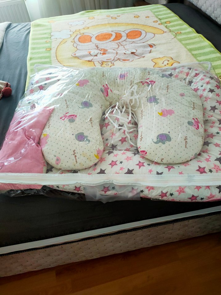 Çok Renkli Baskılı Çocuk Uyku Seti - Görsel 2