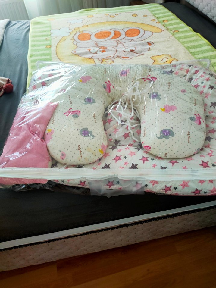 Çok Renkli Baskılı Çocuk Uyku Seti - Görsel 3