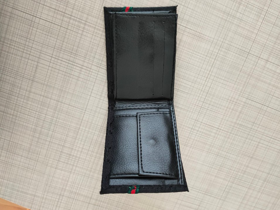 Nakışlı Siyah Kadın Cüzdanı - Görsel 3