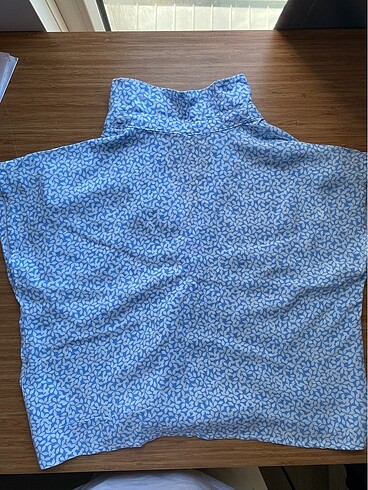 Diğer Mavi Crop tişört