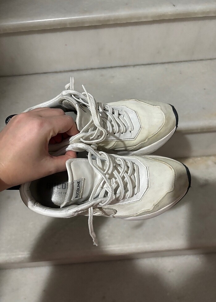 Dolgu topuk spor ayakkabı - Görsel 4