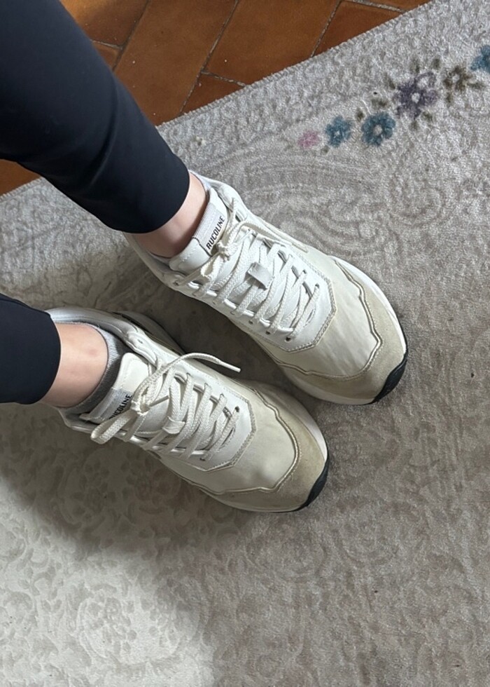 Dolgu topuk spor ayakkabı - Görsel 5