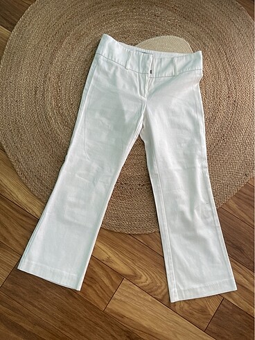 Zara beyaz pantalon - Görsel 3