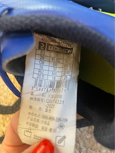 çocuk spor ayakkabı krampon 29 - Görsel 5