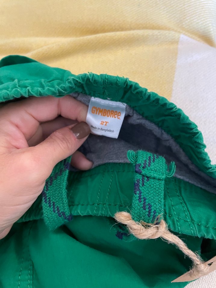 Erkek Çocuk Yeşil Bol Kesim Pantolon - Görsel 3