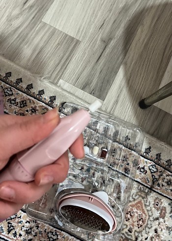 Pembe Elektrikli Manikür ve Pedikür Seti - Görsel 7