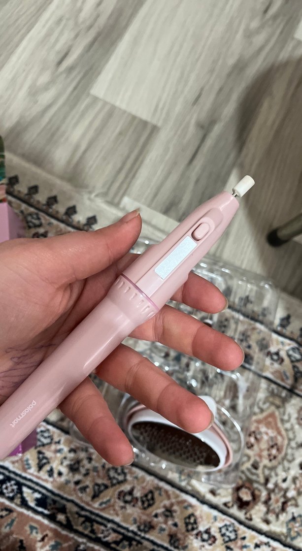 Pembe Elektrikli Manikür ve Pedikür Seti - Görsel 5