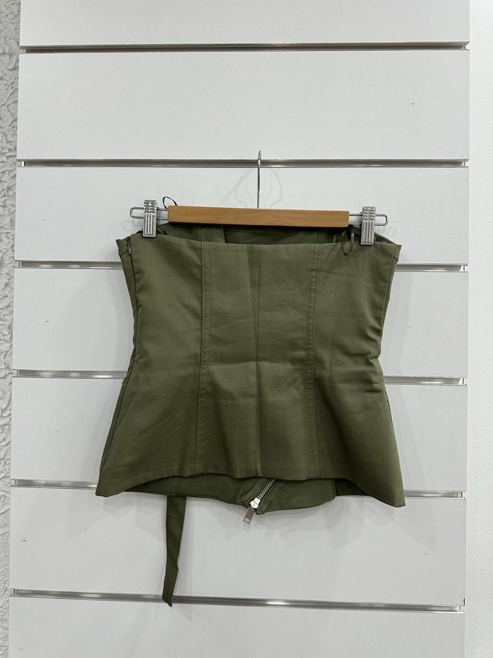 Kemerli Straplez Mini Bustiyer G159 - Görsel 2