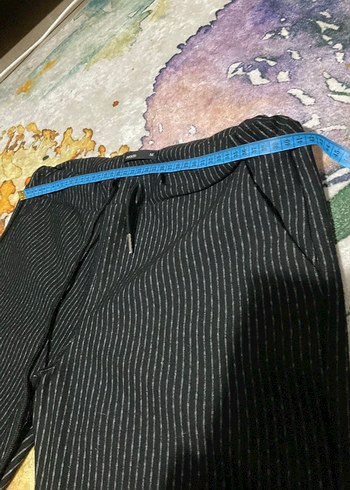 Defacto Siyah Kadın Kumaş Pantolon M - Görsel 5