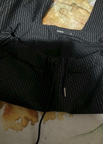 Defacto Siyah Kadın Kumaş Pantolon M - Görsel 3