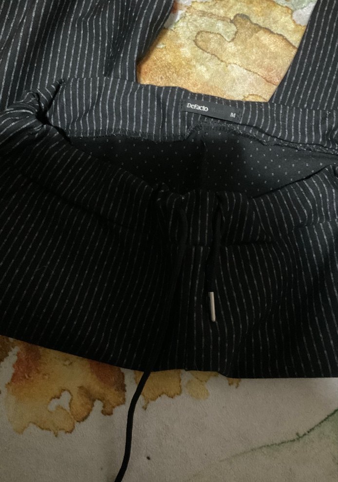 Defacto Siyah Kadın Kumaş Pantolon M - Görsel 3