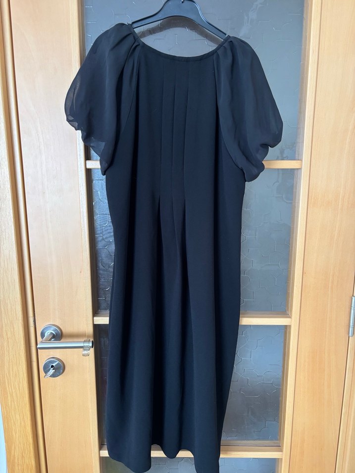 44 Siyah Uzun Elbise - Görsel 5