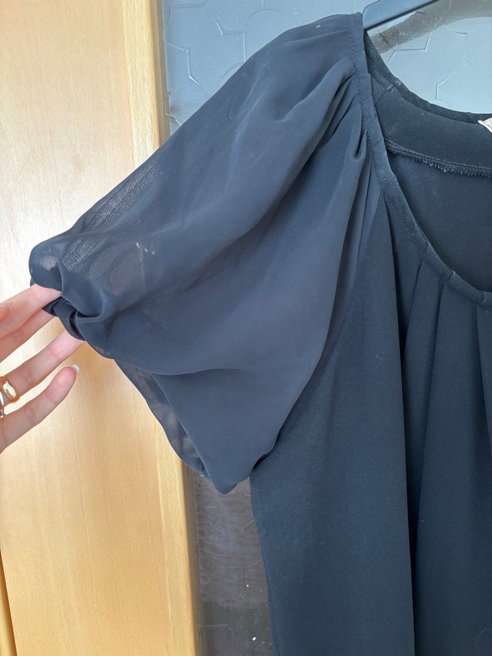 44 Siyah Uzun Elbise - Görsel 3