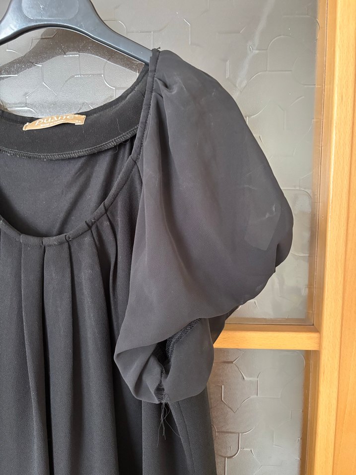 44 Siyah Uzun Elbise - Görsel 4