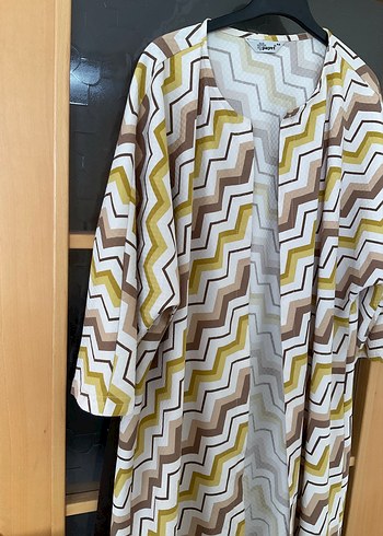 Kahverengi Uzun Kadın Etek ve Üst Takım - Görsel 6