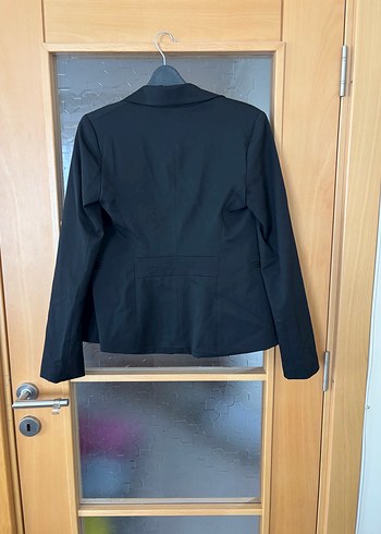 Düğmeli Siyah Kadın Blazer Ceket - limon company 36 - Görsel 6