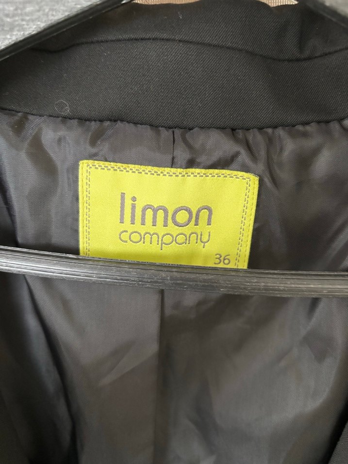 Düğmeli Siyah Kadın Blazer Ceket - limon company 36 - Görsel 2