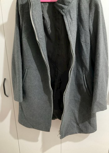 Koton Gri Kaban 38 - Görsel 5