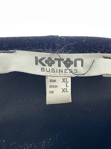 xl Beden siyah Renk Koton Bluz %70 İndirimli.