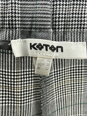 40 Beden gri Renk Koton Mini Şort %70 İndirimli.