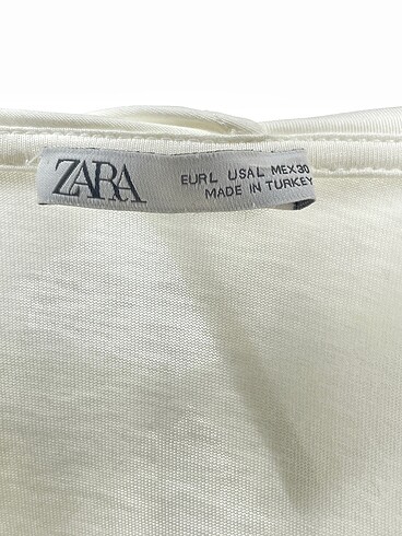 l Beden beyaz Renk Zara Bluz %70 İndirimli.