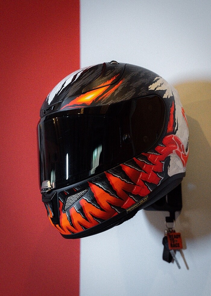 Motosiklet kask askısı - Görsel 3