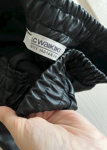 Siyah Deri pantolon - Görsel 3