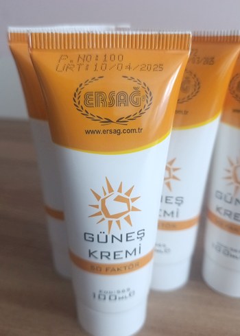 #Ersağ Güneş Kremi SPF 50 100 ml - Görsel 2