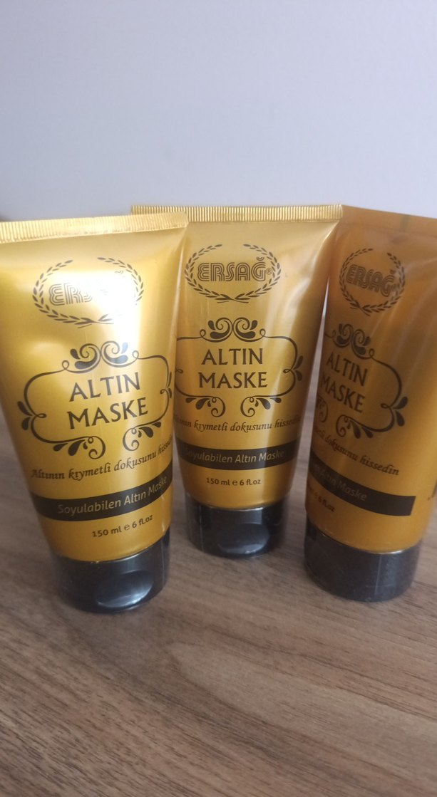 Ersağ Soyulabilen Altın Maske 150 ml - Görsel 2