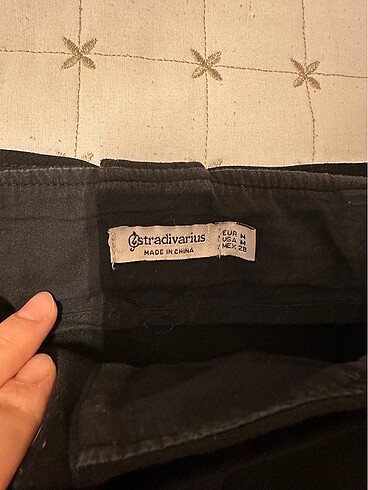 m Beden Stradivarius marka siyah mini etek - M beden