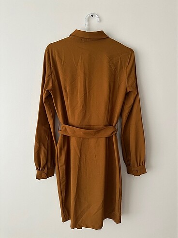 38 Beden camel Renk Trendyol elbise - M beden