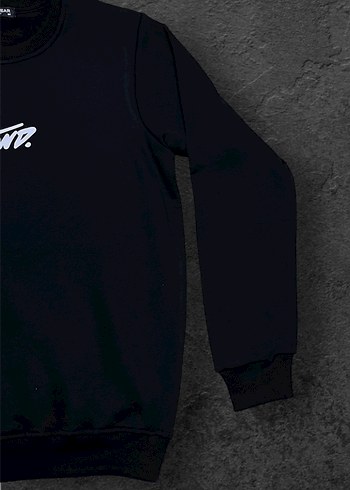 Siyah Erkek  SWD switshirt - Görsel 3