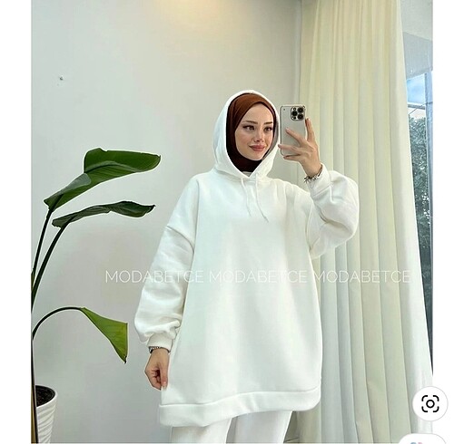 Oversize kedın sweatshirt