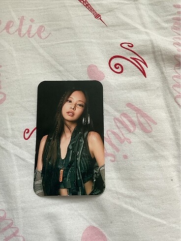 Jennie Photocard