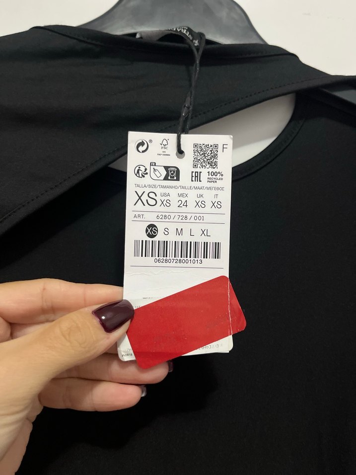 Siyah Uzun Kollu Midi ve sırt dekolteli elbise - Görsel 3