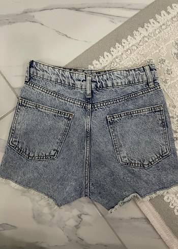 Kadın Kot Şort - Görsel 3