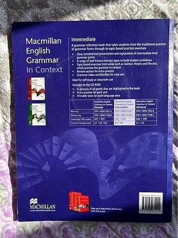  Beden Macmillan English Grammar In Context Intermediate (CDli)