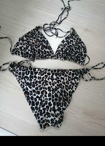 Penti Bikini siyah leoparlı