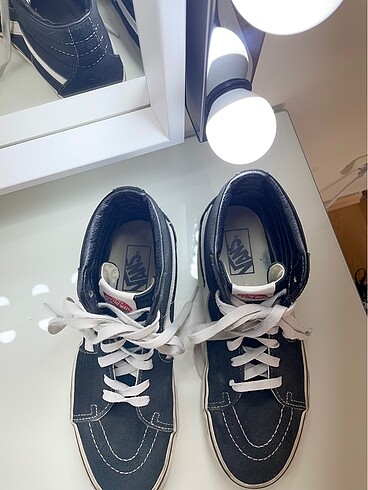 40 Beden siyah Renk Vans Bilekli Orjinal ayakkabı