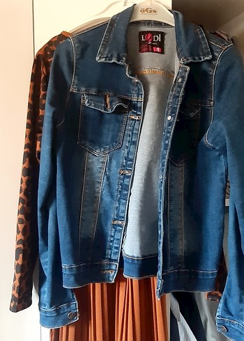 Mavi Kadın Düğmeli Denim Ceket - Görsel 2