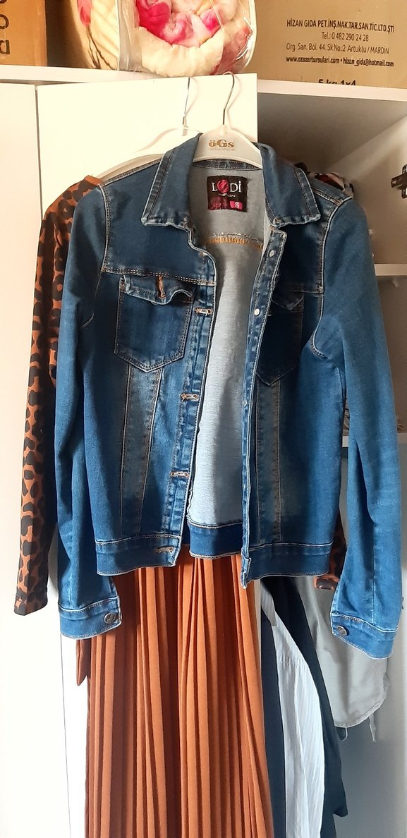 Mavi Kadın Düğmeli Denim Ceket - Görsel 3