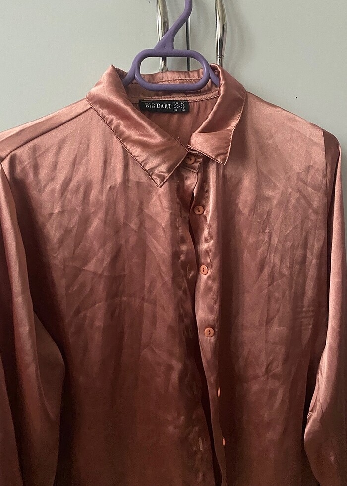 saten gömlek - Görsel 2