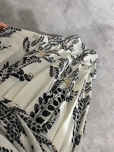 Tesettür şifon elbise - Görsel 3