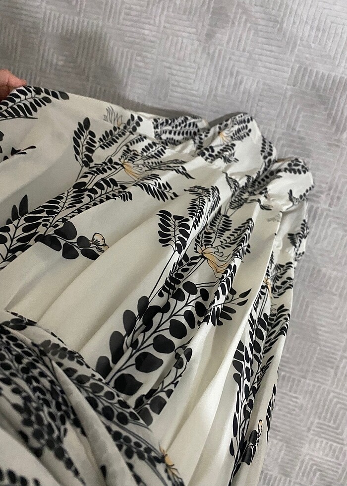 Tesettür şifon elbise - Görsel 3