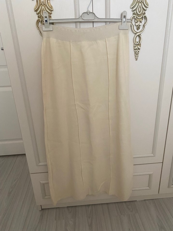 Triko krem etekli takım - Görsel 4