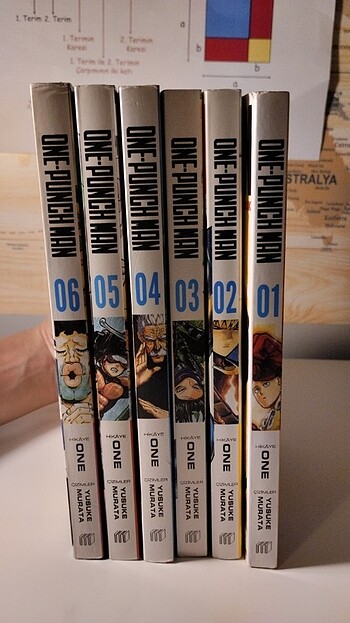 One punch Man 1,2,3,4,5,6